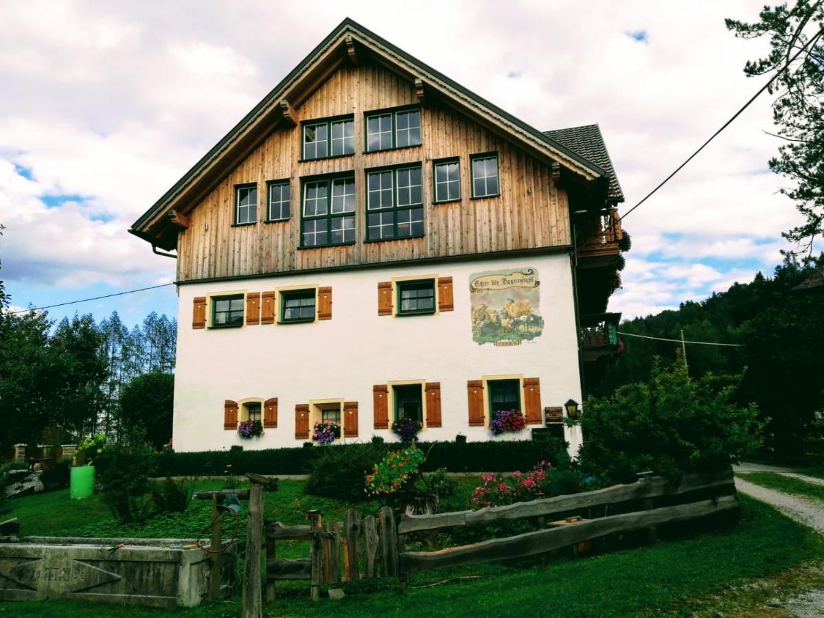 Muehlnerhof Familie Gruber Bed & Breakfast Aich  Ngoại thất bức ảnh